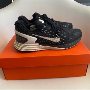 Nike Lunarglide 7 Black Running s 9.5